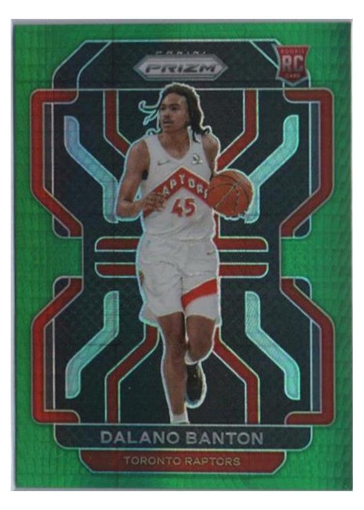 2021-22 Panini Prizm Base Set Dalano Banton #328 card