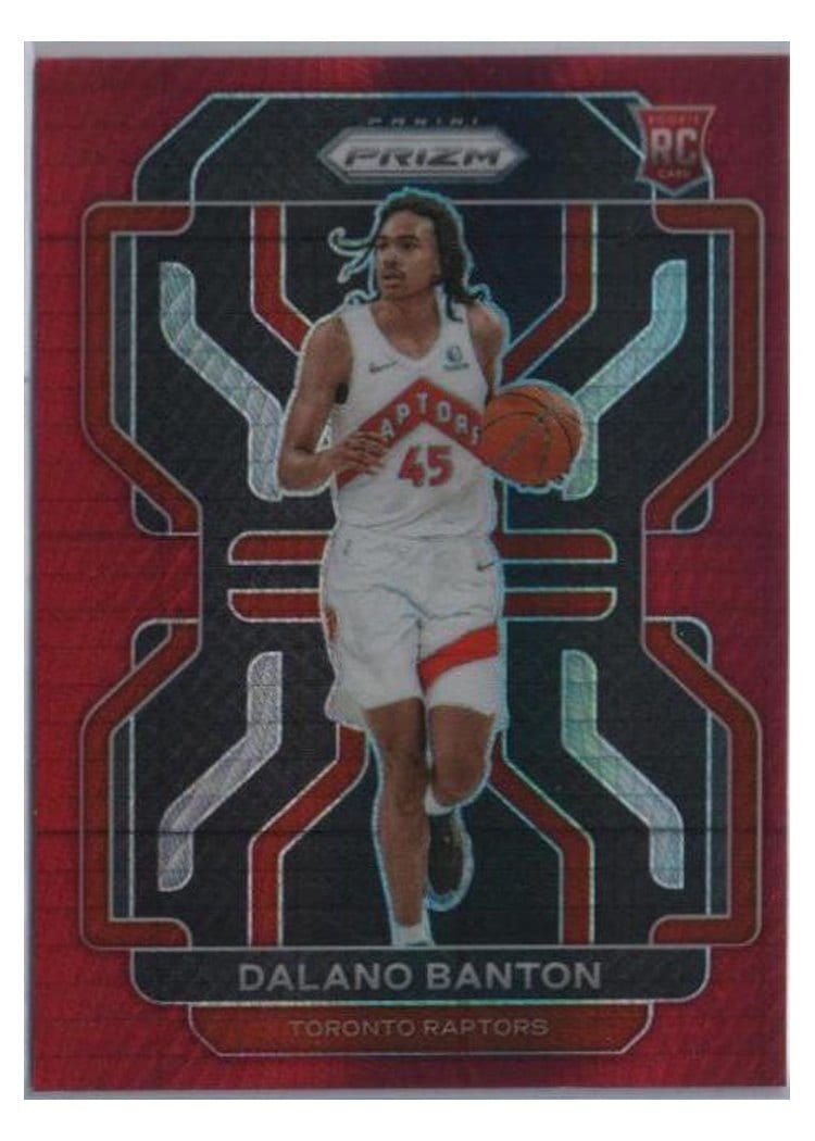 2021-22 Panini Prizm Base Set Dalano Banton #328 card