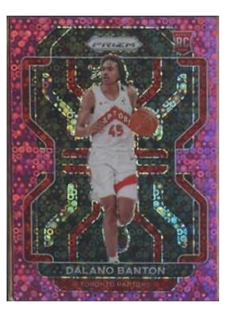 2021-22 Panini Prizm Base Set Dalano Banton #328 card