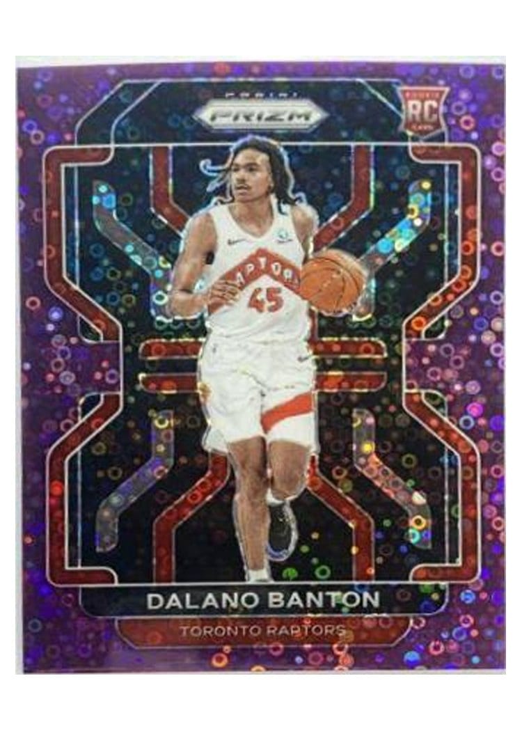 2021-22 Panini Prizm Base Set Dalano Banton #328 card