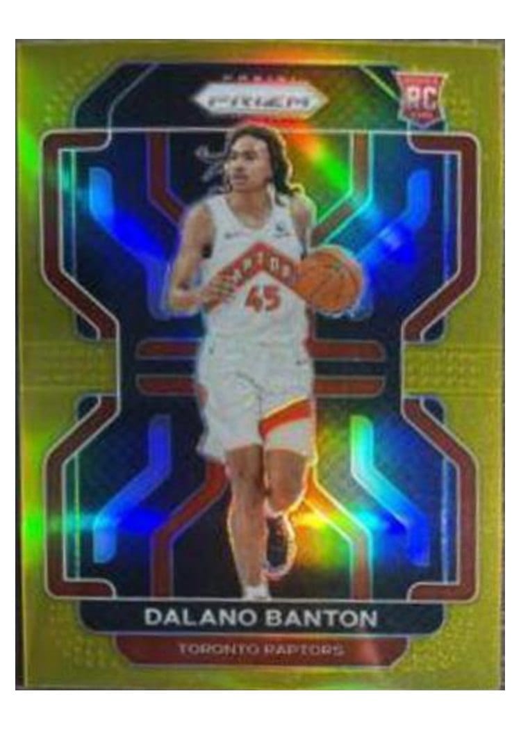 2021-22 Panini Prizm Base Set Dalano Banton #328 card