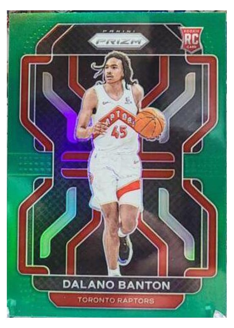 2021-22 Panini Prizm Base Set Dalano Banton #328 card