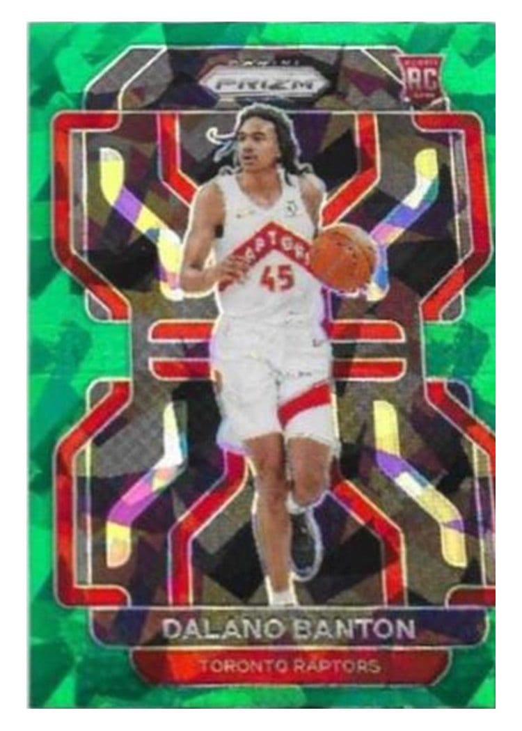 2021-22 Panini Prizm Base Set Dalano Banton #328 card