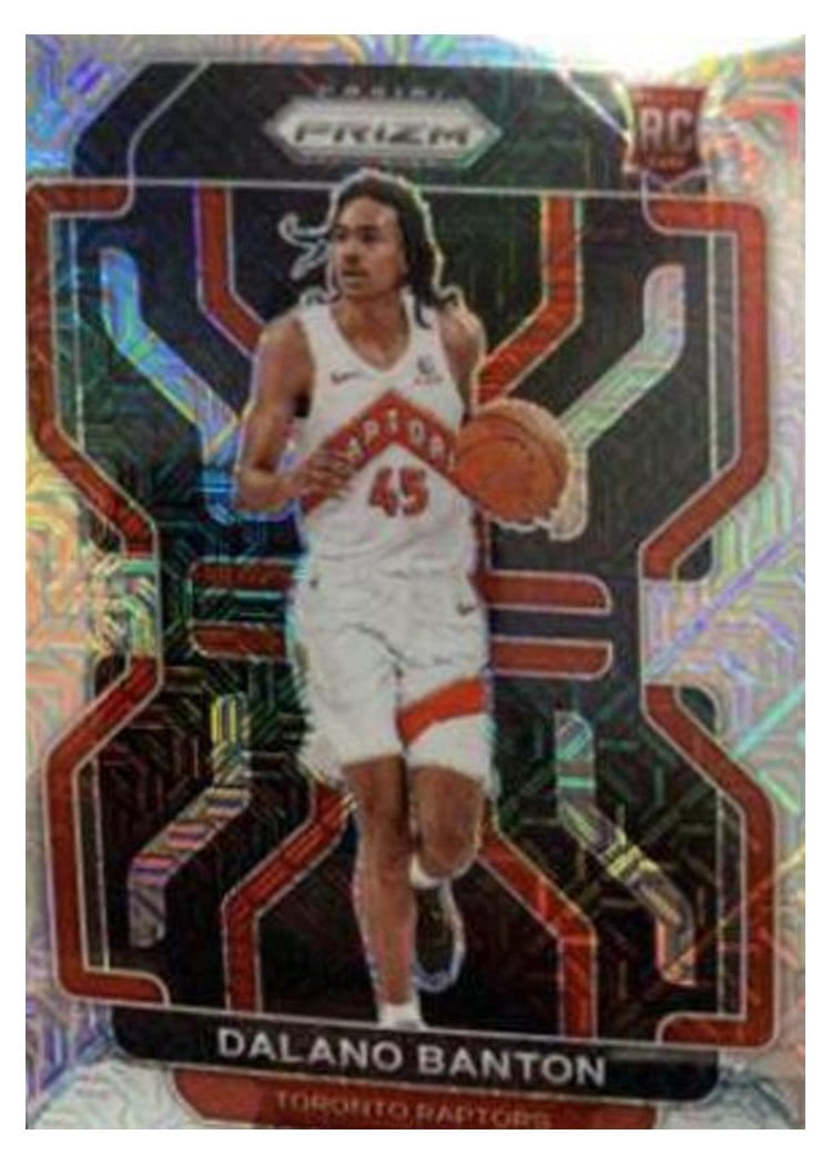 2021-22 Panini Prizm Base Set Dalano Banton #328 card