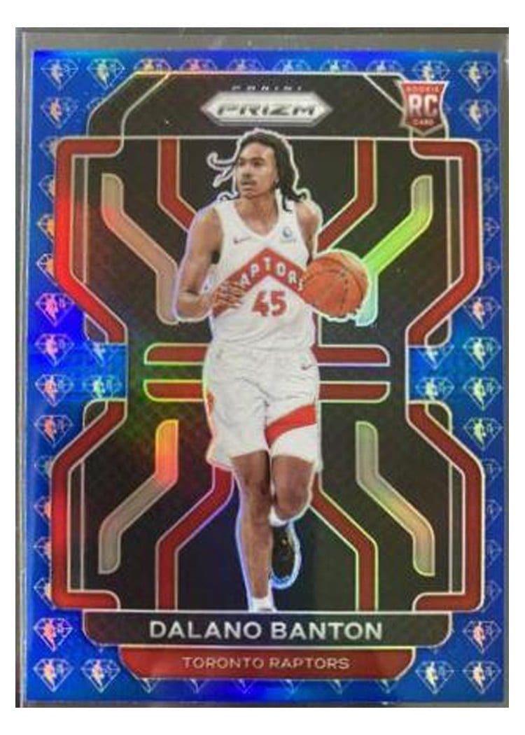 2021-22 Panini Prizm Base Set Dalano Banton #328 card