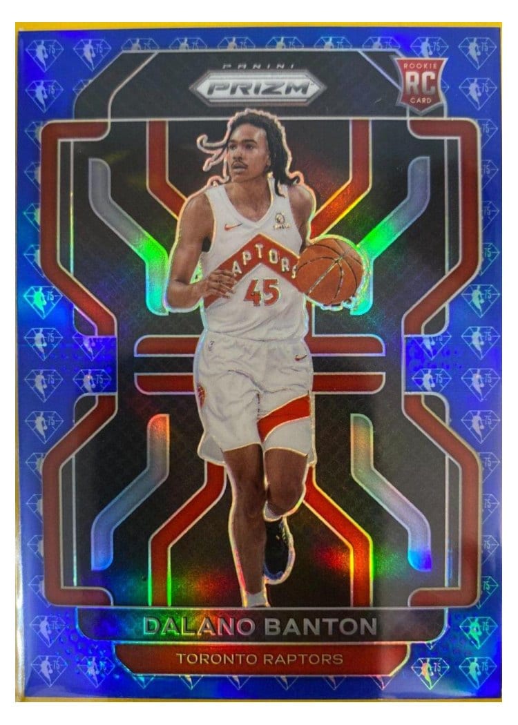 2021-22 Panini Prizm Base Set Dalano Banton #328 card