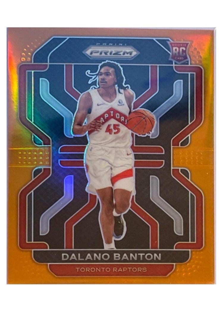 2021-22 Panini Prizm Base Set Dalano Banton #328 card