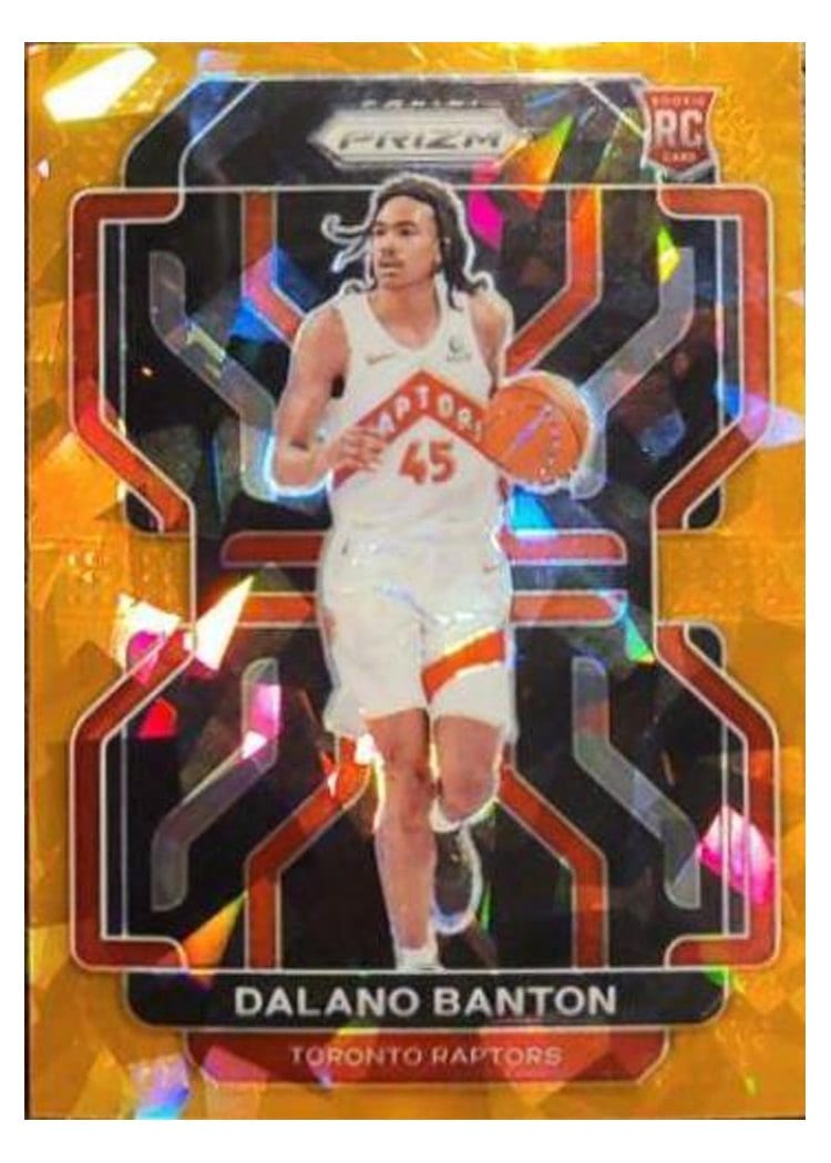 2021-22 Panini Prizm Base Set Dalano Banton #328 card