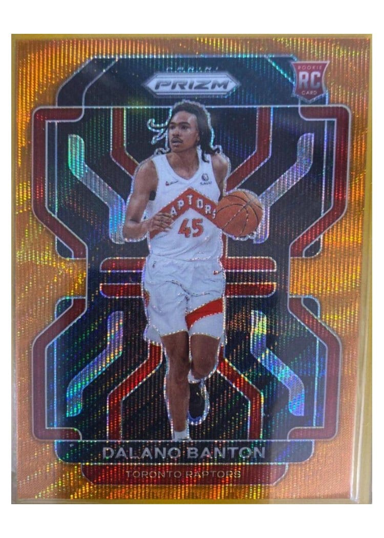 2021-22 Panini Prizm Base Set Dalano Banton #328 card