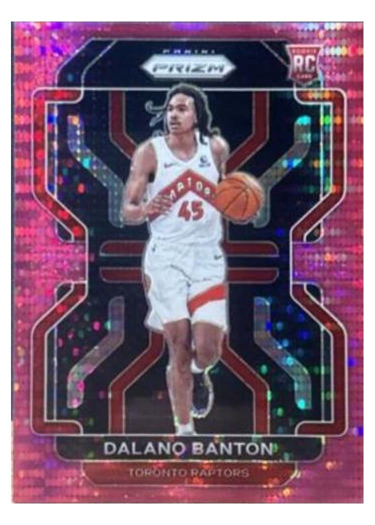 2021-22 Panini Prizm Base Set Dalano Banton #328 card
