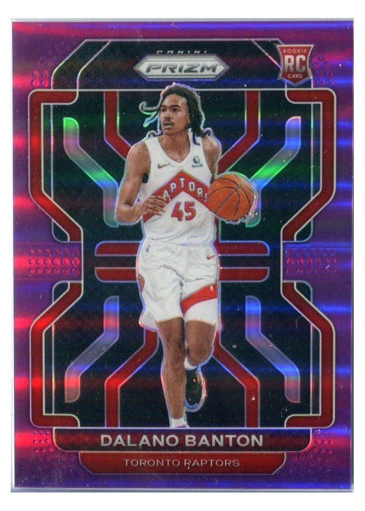 2021-22 Panini Prizm Base Set Dalano Banton #328 card