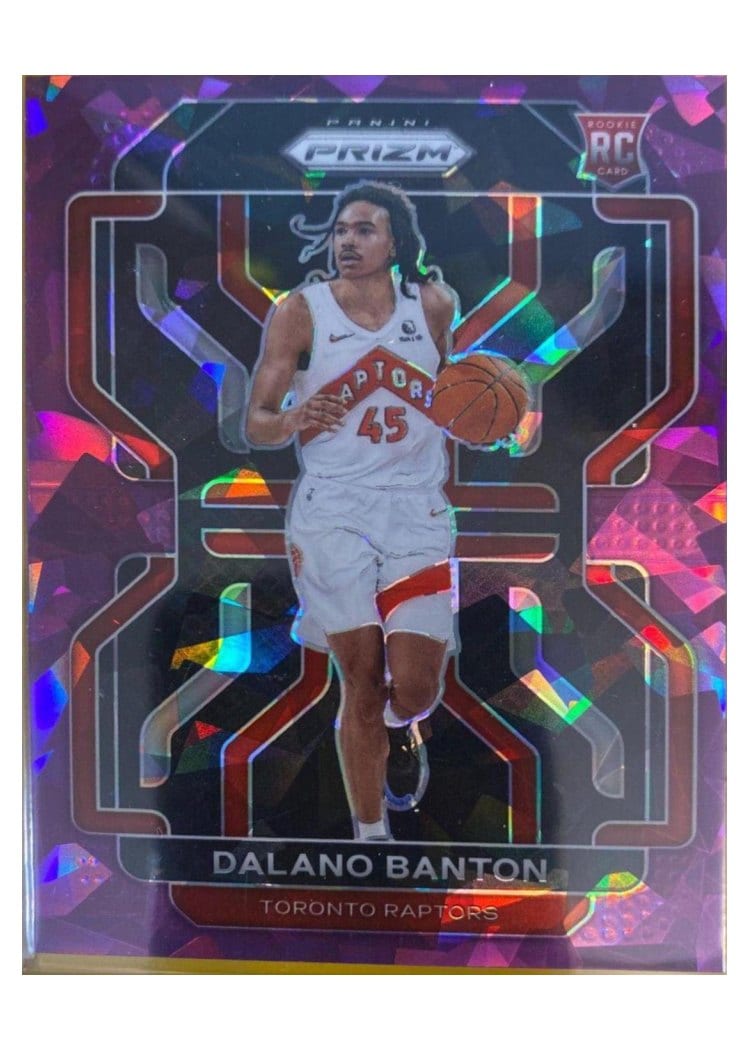2021-22 Panini Prizm Base Set Dalano Banton #328 card