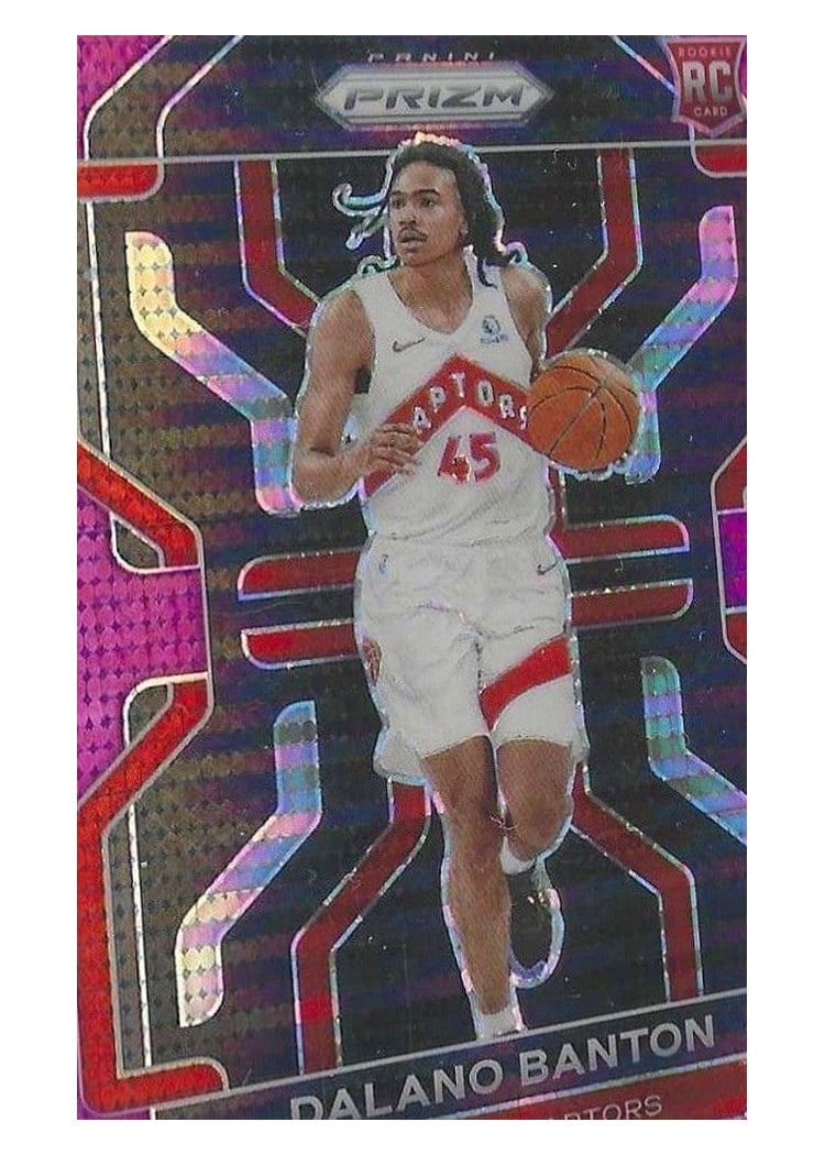 2021-22 Panini Prizm Base Set Dalano Banton #328 card