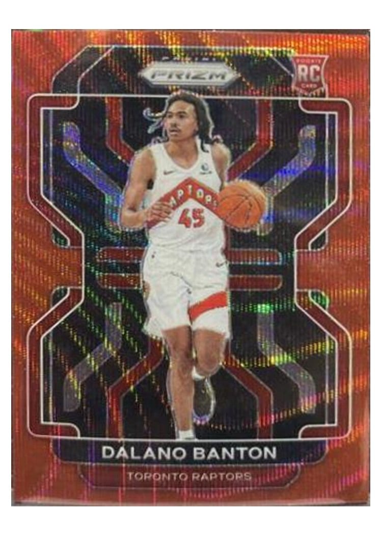 2021-22 Panini Prizm Base Set Dalano Banton #328 card