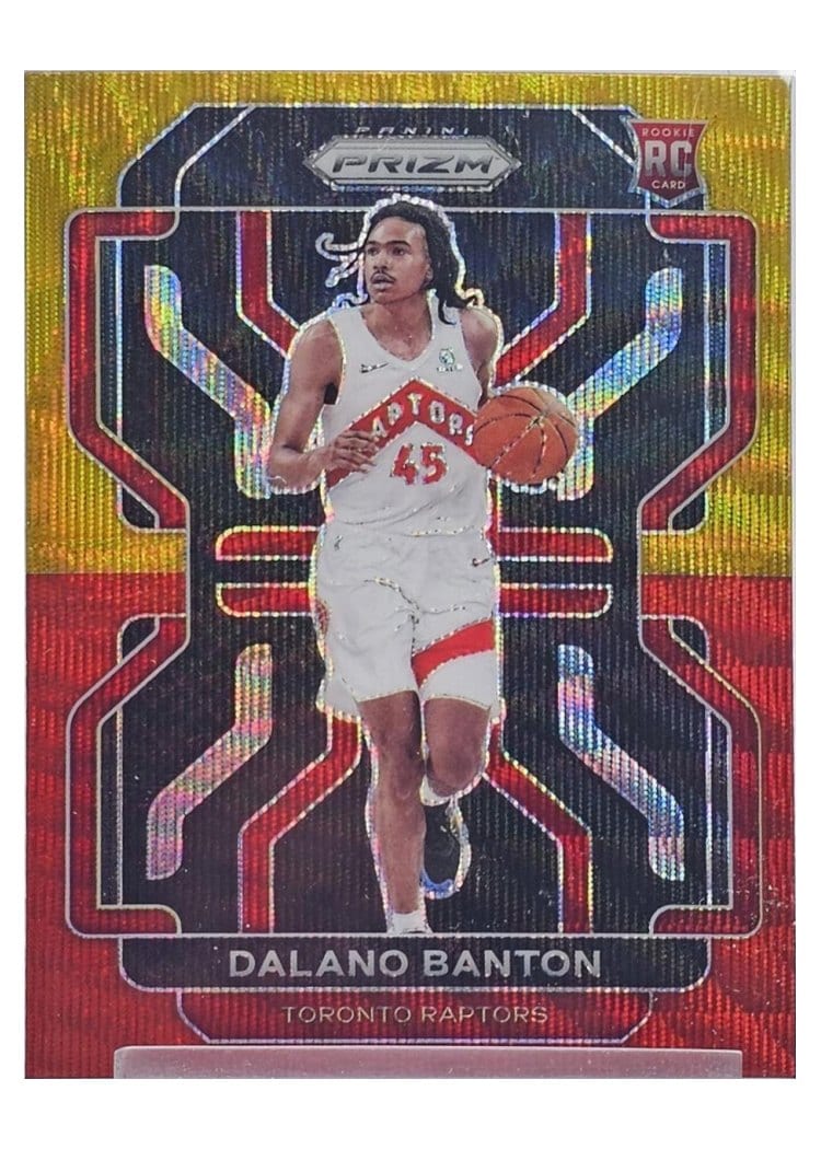 2021-22 Panini Prizm Base Set Dalano Banton #328 card