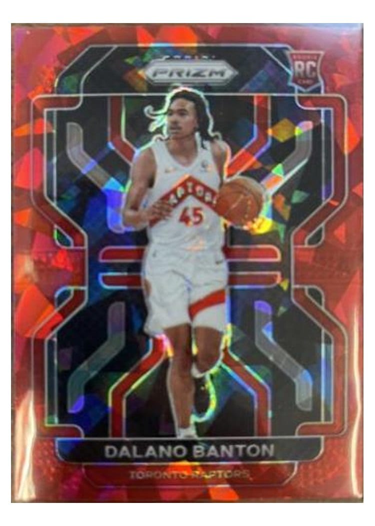 2021-22 Panini Prizm Base Set Dalano Banton #328 card