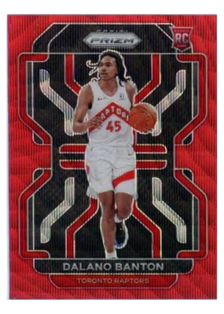 2021-22 Panini Prizm Base Set Dalano Banton #328 card