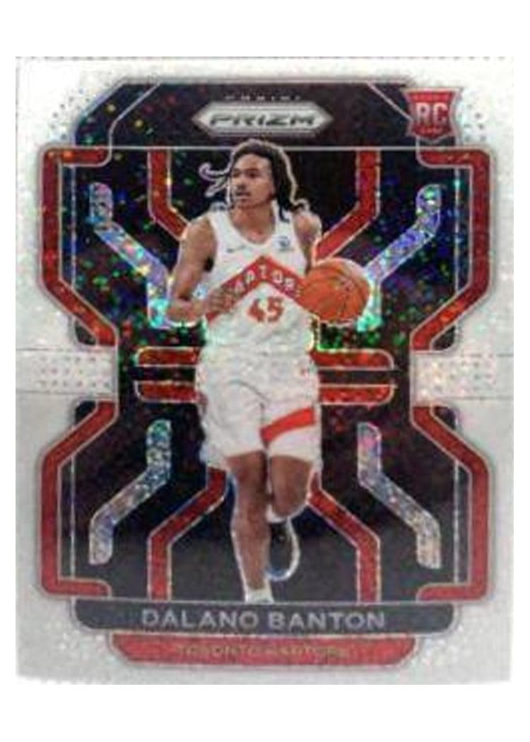 2021-22 Panini Prizm Base Set Dalano Banton #328 card