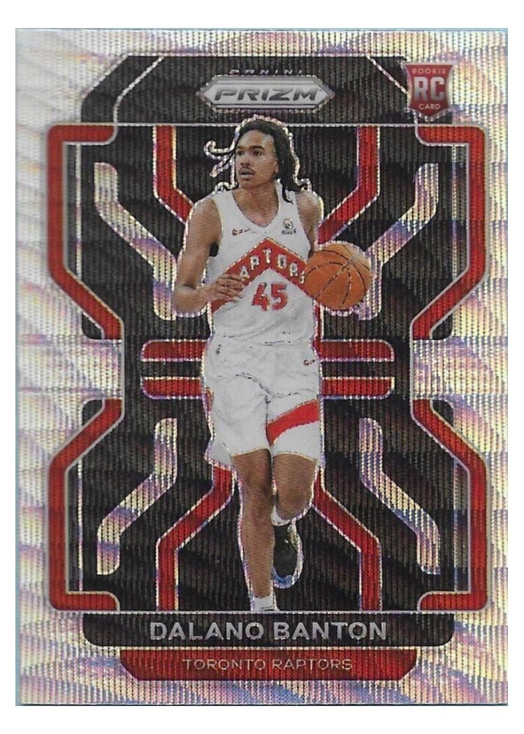 2021-22 Panini Prizm Base Set Dalano Banton #328 card