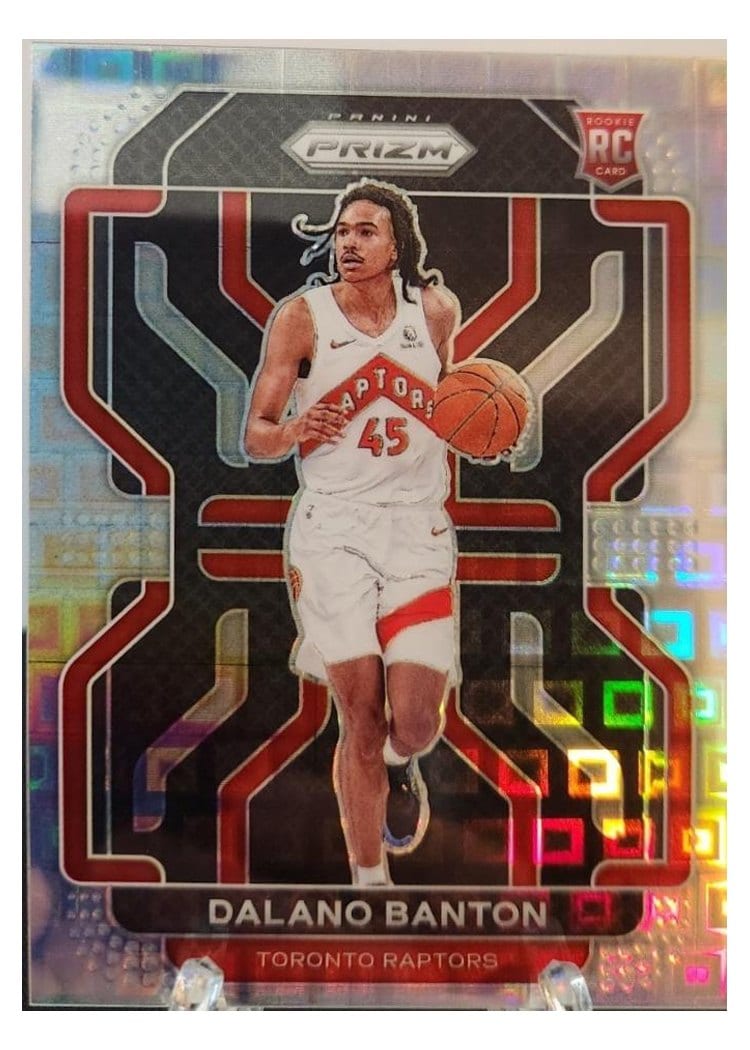 2021-22 Panini Prizm Base Set Dalano Banton #328 card