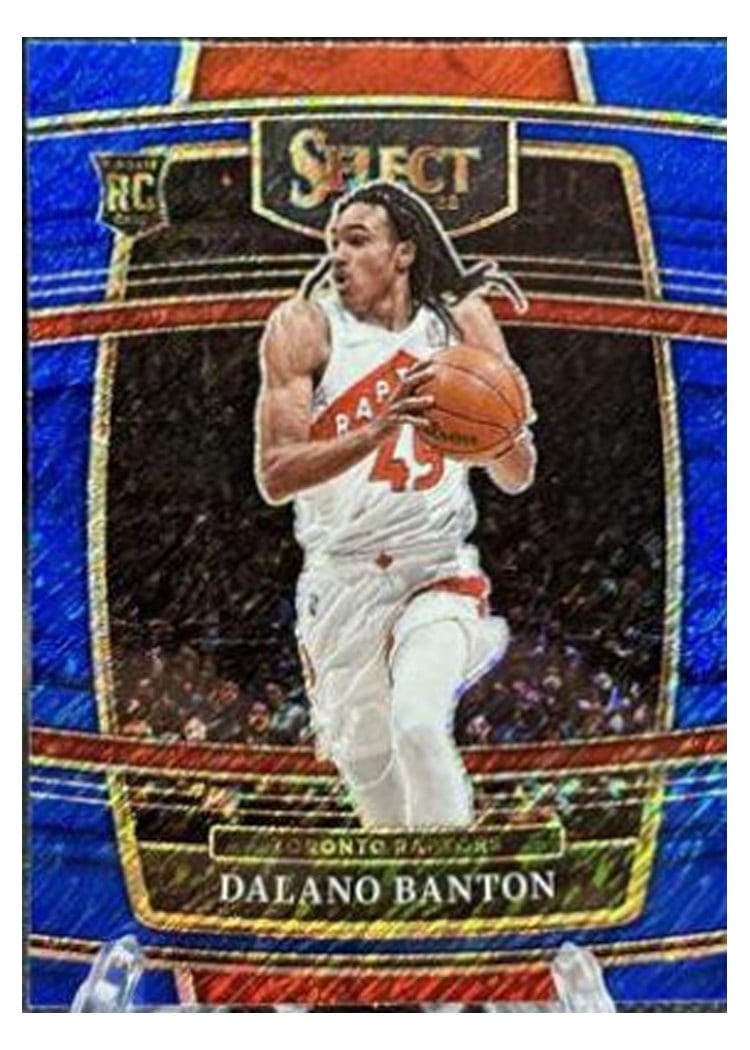 2021-22 Panini Select Base Set Dalano Banton #91 card