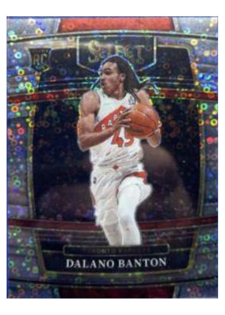 2021-22 Panini Select Base Set Dalano Banton #91 card