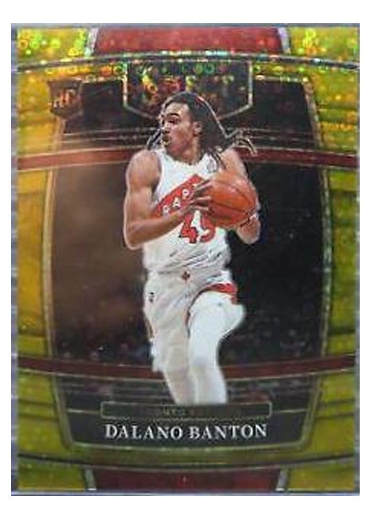2021-22 Panini Select Base Set Dalano Banton #91 card