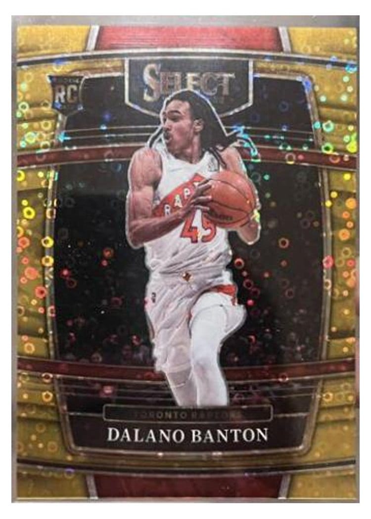 2021-22 Panini Select Base Set Dalano Banton #91 card