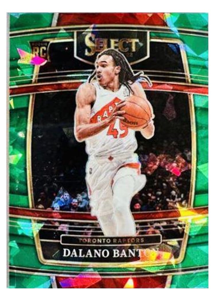 2021-22 Panini Select Base Set Dalano Banton #91 card