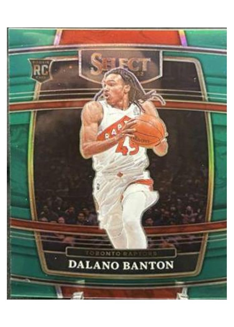 2021-22 Panini Select Base Set Dalano Banton #91 card