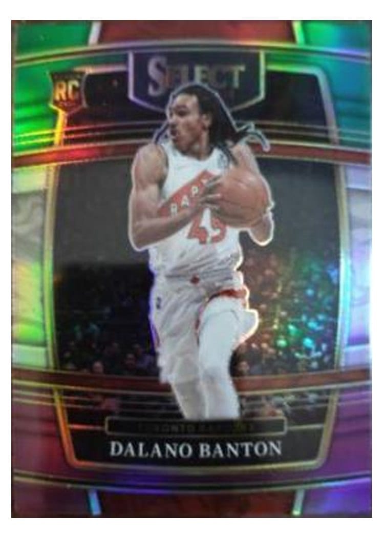 2021-22 Panini Select Base Set Dalano Banton #91 card