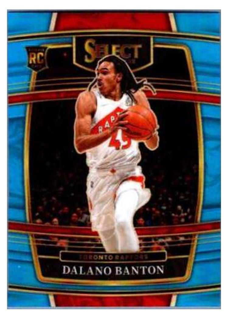 2021-22 Panini Select Base Set Dalano Banton #91 card