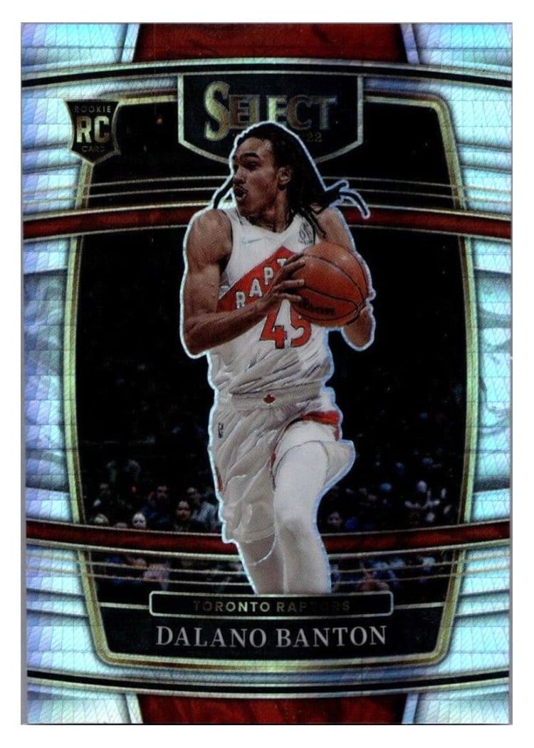 2021-22 Panini Select Base Set Dalano Banton #91 card