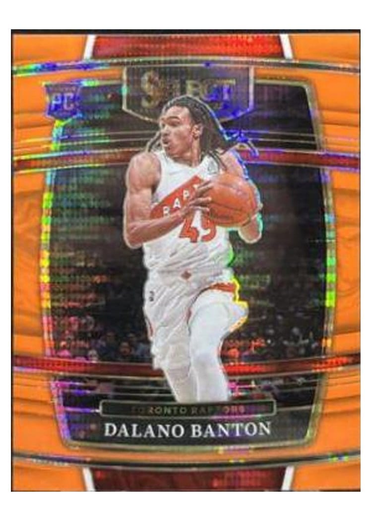 2021-22 Panini Select Base Set Dalano Banton #91 card