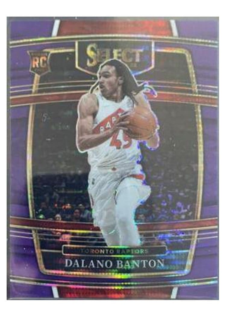 2021-22 Panini Select Base Set Dalano Banton #91 card