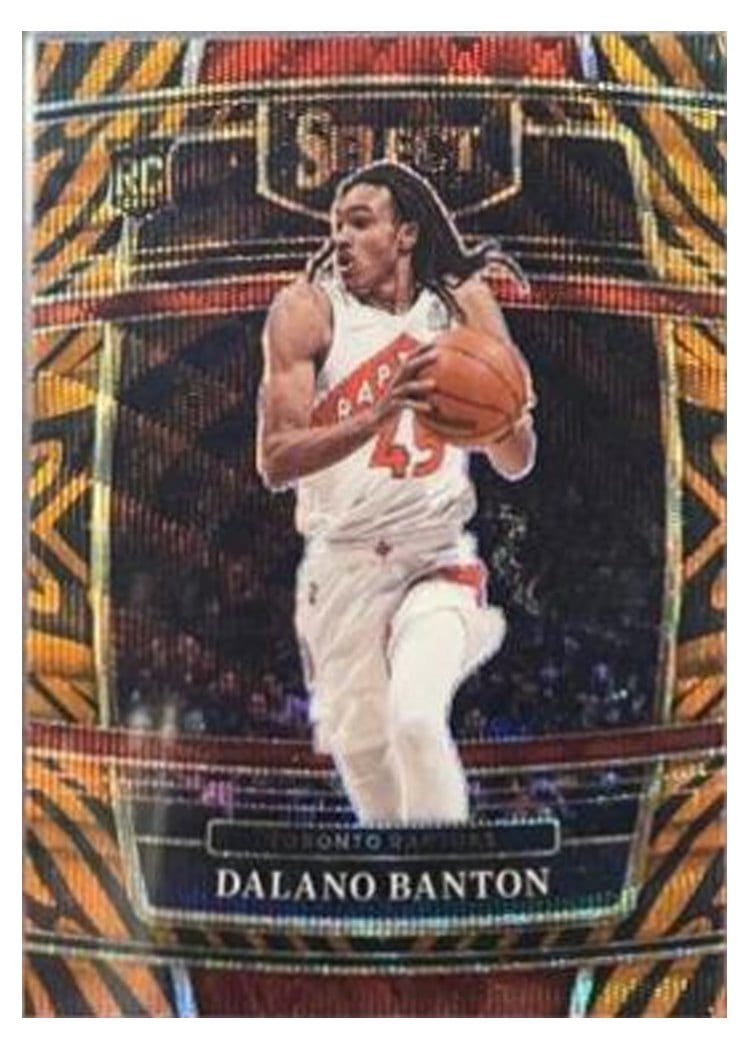 2021-22 Panini Select Base Set Dalano Banton #91 card