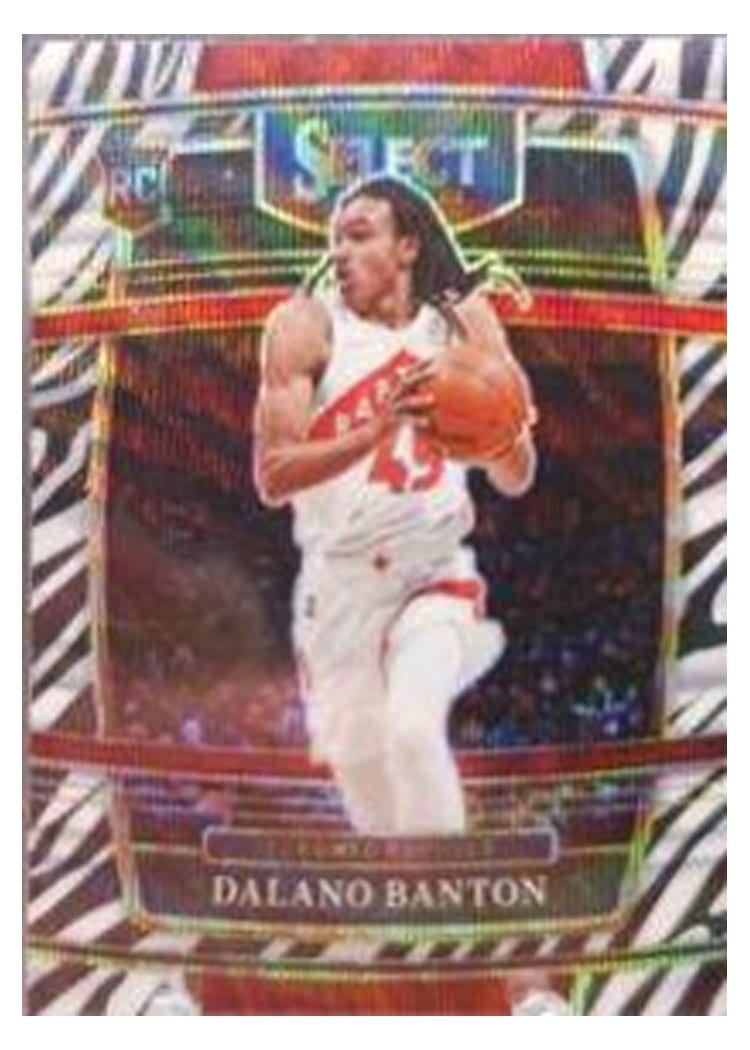 2021-22 Panini Select Base Set Dalano Banton #91 card