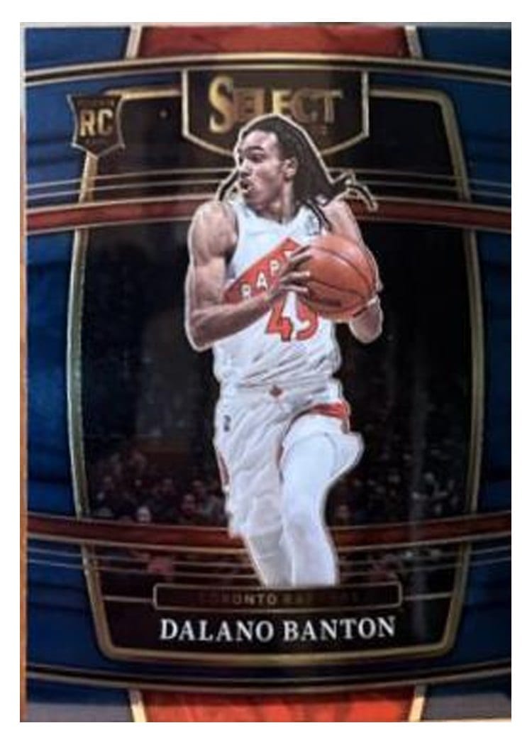 2021-22 Panini Select Base Set Dalano Banton #91 card