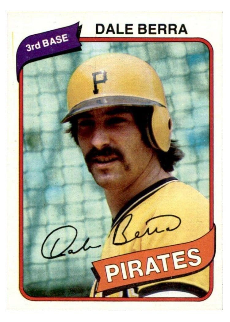 1980 Topps Dale Berra #292 card