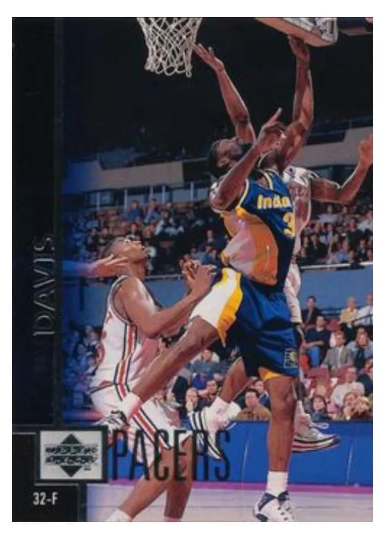 1997 Upper Deck Dale Davis #50 card