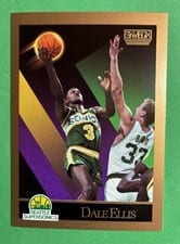 1990-91 SkyBox Base Set Dale Ellis #266 card