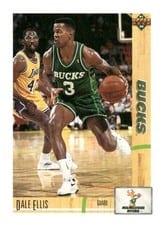 1991-92 Upper Deck Base Set Dale Ellis #266 card