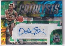 2022-23 Panini Spectra Catalysts Signatures Dale Ellis #CSA-DEL card
