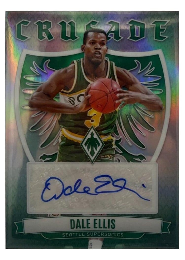 2023-24 Panini Phoenix Crusade Signatures Dale Ellis #CS-DEL card