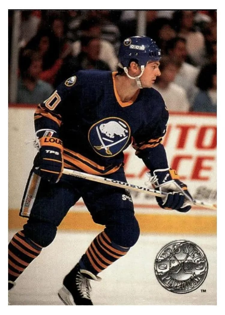 1991 Pro Set Platinum Dale Hawerchuk #11 card