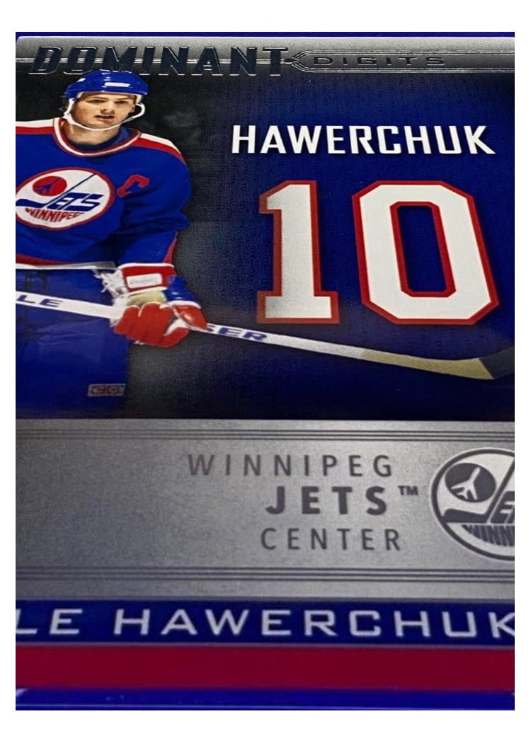 2020-21 SP Signature Edition Legends Dominant Digits Dale Hawerchuk #DD-8 card