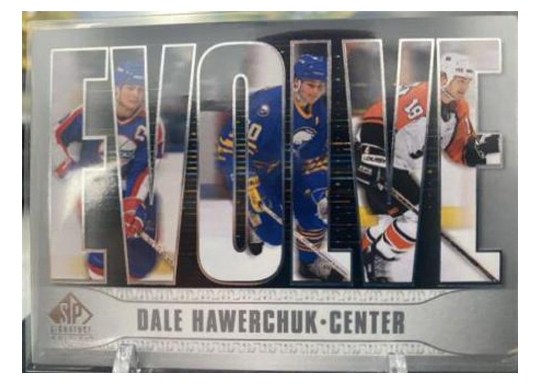 2020-21 SP Signature Edition Legends Evolve Dale Hawerchuk #E-28 card
