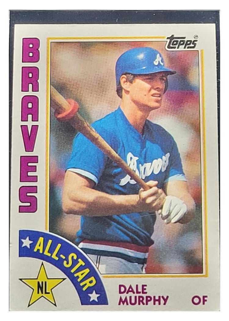 1984 Topps Dale Murphy #391 card