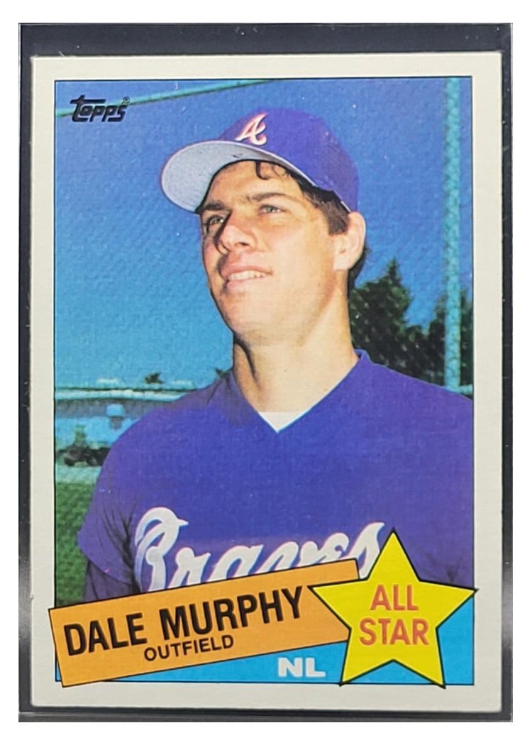 1985 Topps Dale Murphy #716 card