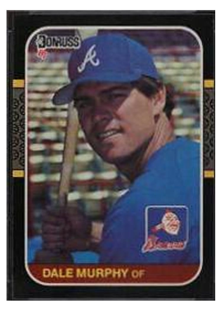 1987 Donruss Dale Murphy #78 card